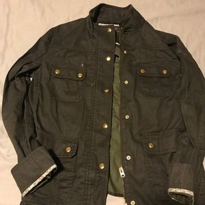 J Crew Factory Army Green jacket- size M